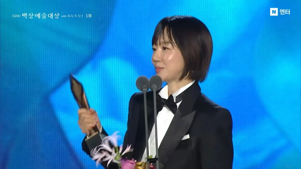 第62回百想芸術大賞2026テレビ部門助演賞(女性)イム・スジョン