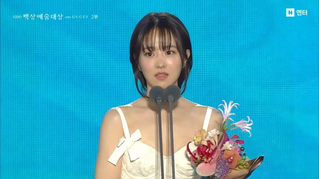 第62回百想芸術大賞2026テレビ部門最優秀演技賞(女性)パク・ボヨン