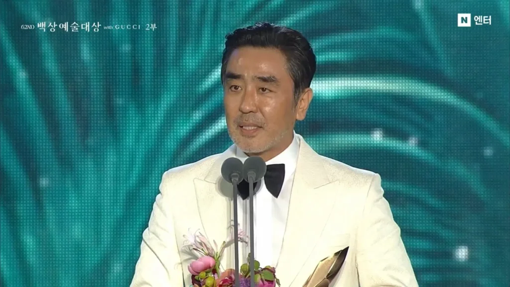 百想芸術大賞2026テレビ部門「大賞」リュ・スンリョン